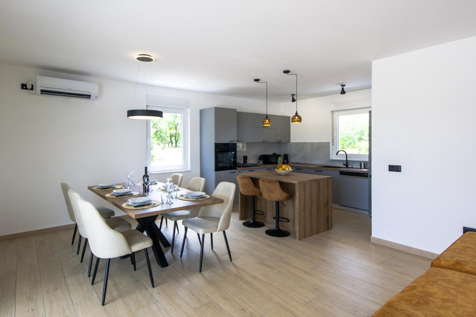 Villa Fortuna For 7 People Near Labin - Rabac With Large Garden & Private Pool Raša Exterior foto